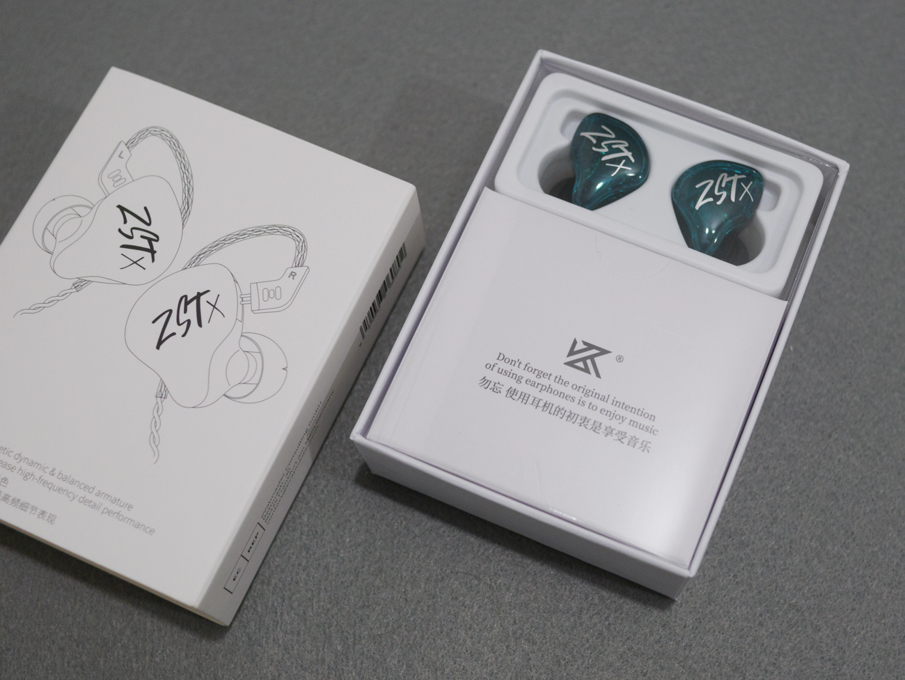 KZ ZSTX 開封